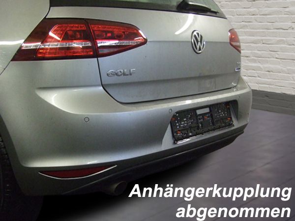 Anhängerkupplung für VW Golf VII Limousine, nicht 4x4 2012-2014 Ausf.: V-abnehmbar